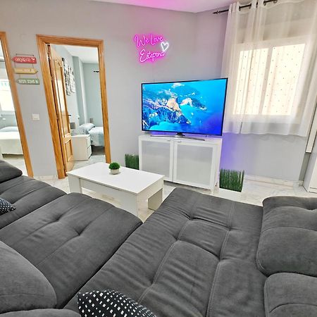 Moderno Piso Centrico 3 Habitaciones Junto Al Mar เอสเตโปนา ภายนอก รูปภาพ
