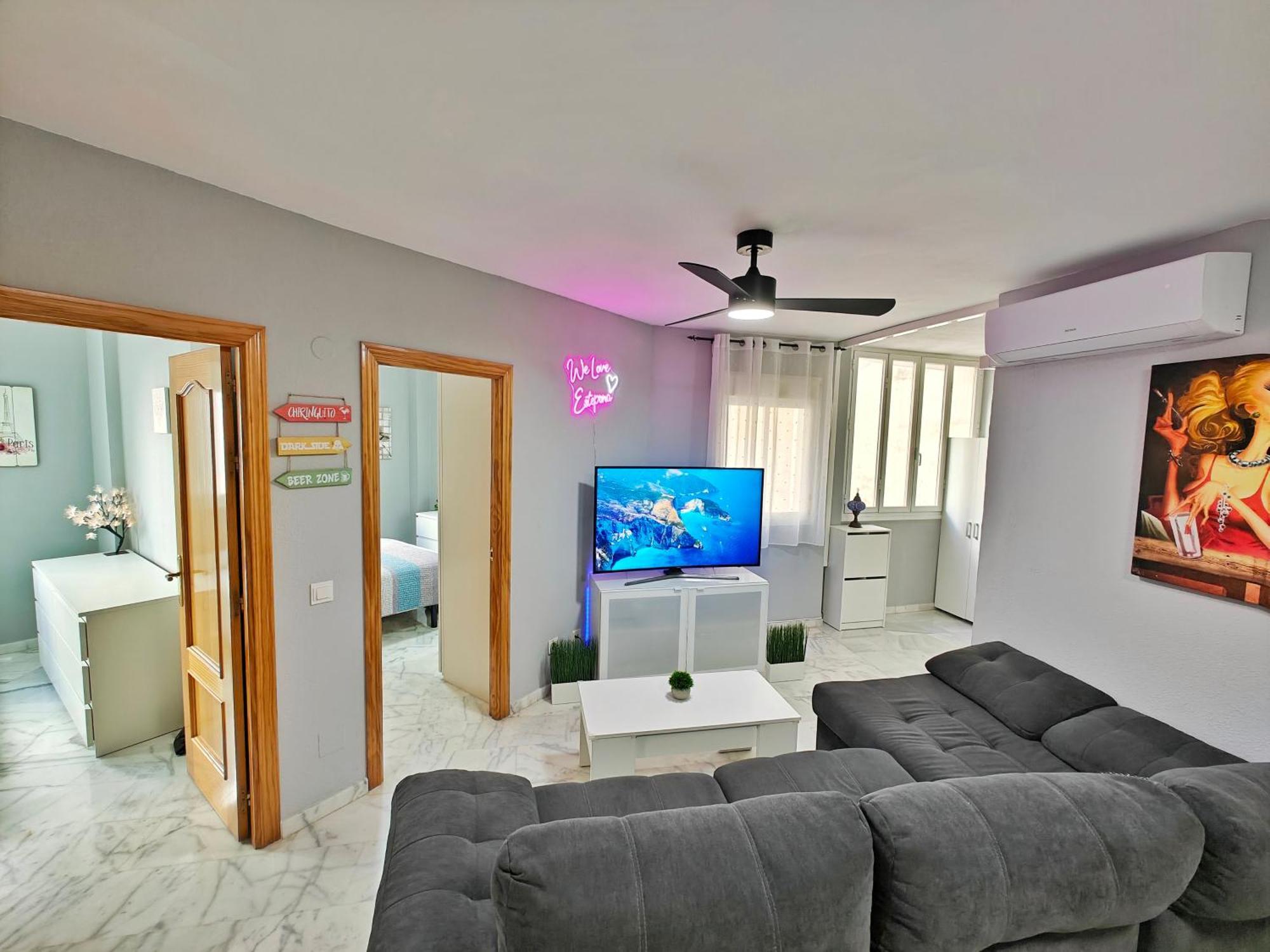 Moderno Piso Centrico 3 Habitaciones Junto Al Mar เอสเตโปนา ภายนอก รูปภาพ